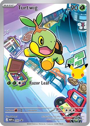 Turtwig 040  - Holofoil Mega Evolution Promo
