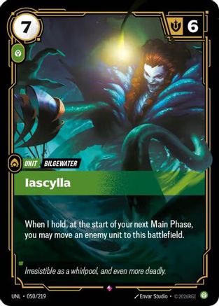 Iascylla 050/219 - Unleashed Foil