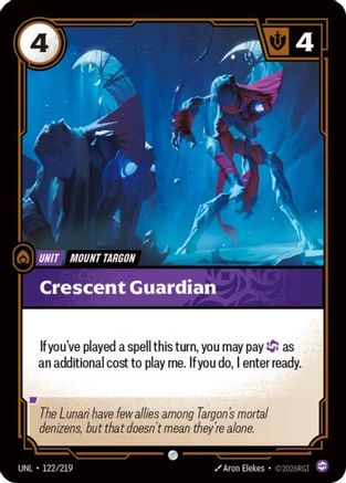 Crescent Guardian 122/219 - Unleashed