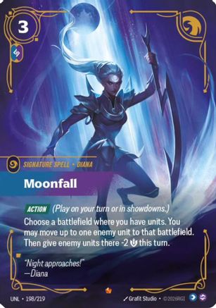 Moonfall 198/219 - Unleashed Foil