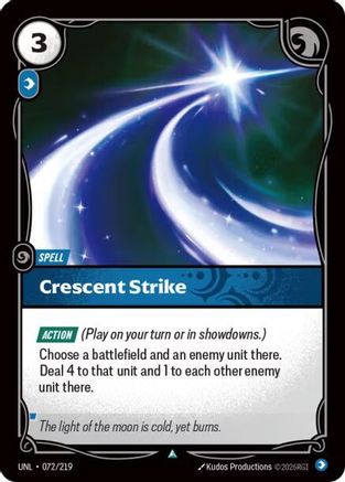 Crescent Strike 072/219 - Unleashed