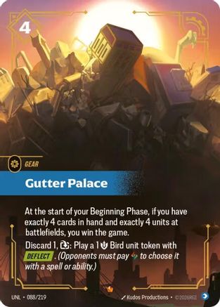 Gutter Palace 088/219 - Unleashed Foil