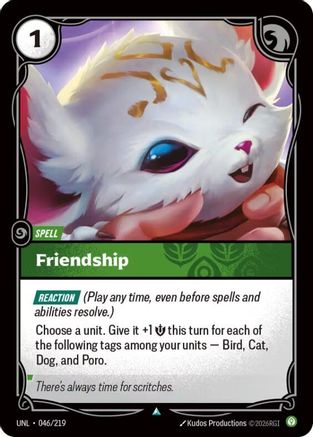 Friendship 046/219 - Unleashed
