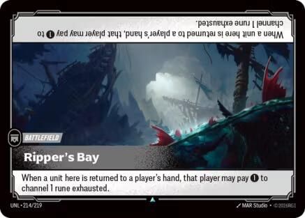 Ripper's Bay 214/219 - Unleashed Foil