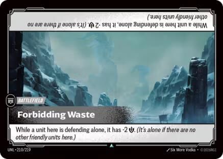 Forbidding Waste 210/219 - Unleashed