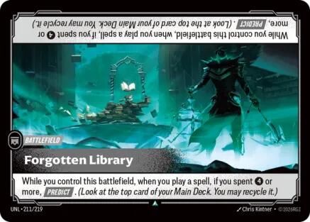 Forgotten Library 211/219 - Unleashed