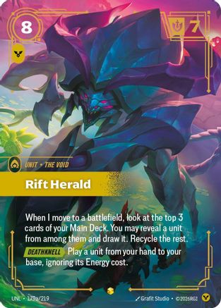 Rift Herald 179a/219 - Unleashed Foil