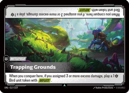 Trapping Grounds 217/219 - Unleashed Foil