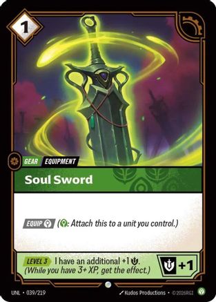 Soul Sword 039/219 - Unleashed
