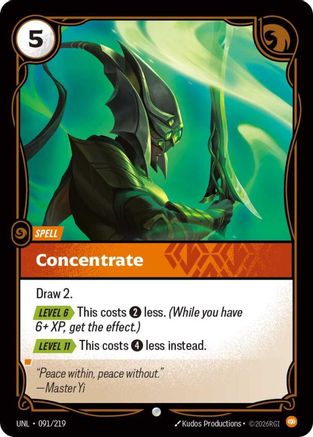 Concentrate 091/219 - Unleashed