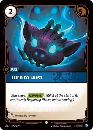 Turn to Dust 070/219 - Unleashed Foil