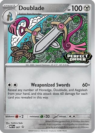 Doublade 067  Mega Evolution Promo