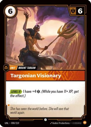 Targonian Visionary 098/219 - Unleashed