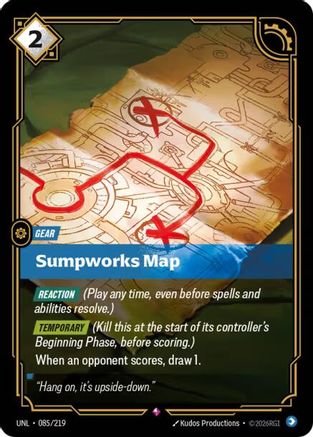 Sumpworks Map 085/219 - Unleashed Foil