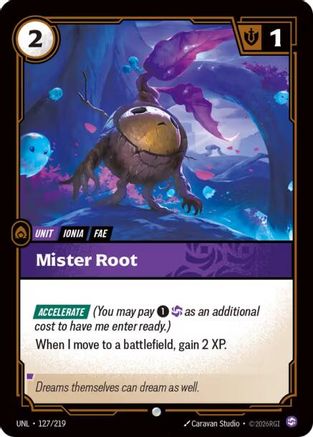 Mister Root 127/219 - Unleashed