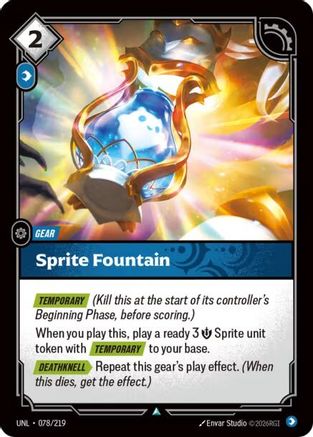 Sprite Fountain 078/219 - Unleashed