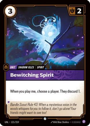 Bewitching Spirit 121/219 - Unleashed
