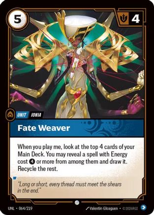 Fate Weaver 064/219 - Unleashed Foil