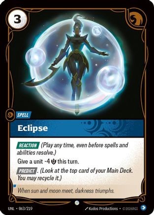 Eclipse 063/219 - Unleashed