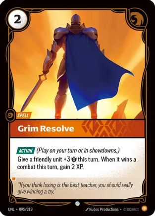Grim Resolve 095/219 - Unleashed