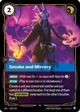 Smoke and Mirrors 083/219 - Unleashed Foil