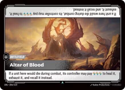 Altar of Blood 206/219 - Unleashed