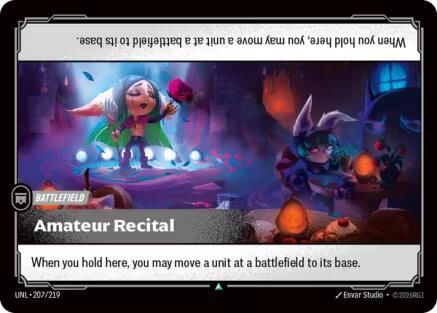 Amateur Recital 207/219 - Unleashed