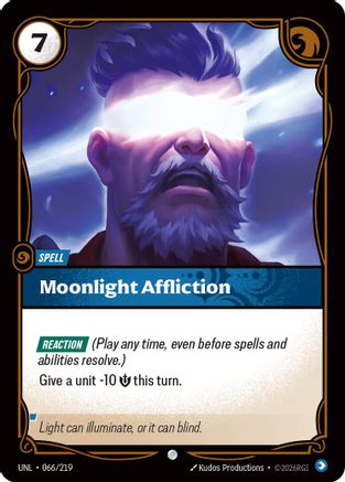 Moonlight Affliction 066/219 - Unleashed Foil