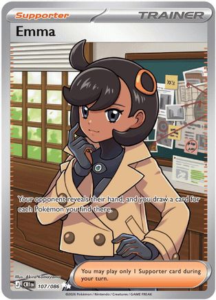 Emma 107/086  - Holofoil ME04 Chaos Rising