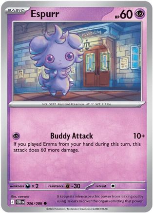Espurr 036  ME04 Chaos Rising