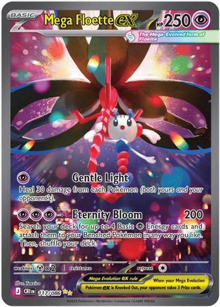 Mega Floette ex 117/086  - Holofoil ME04 Chaos Rising