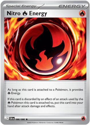 Nitro R Energy 086  - Holofoil ME04 Chaos Rising