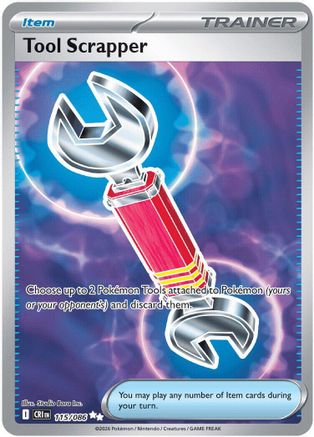 Tool Scrapper 115  - Holofoil ME04 Chaos Rising