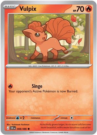 Vulpix 008  ME04 Chaos Rising