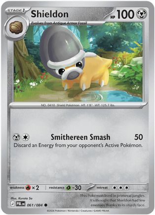 Shieldon 061  - Reverse Holofoil ME05 Pitch Black