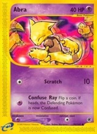 Abra 093/165 - Reverse Holofoil Expedition