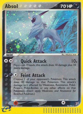 Absol 096/95 - Holofoil Team Magma vs Team Aqua
