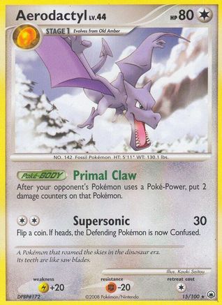Aerodactyl 015/100 - Reverse Holofoil Majestic Dawn