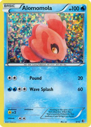 Alomomola 005/12  - Holofoil McDonalds Promos 2011