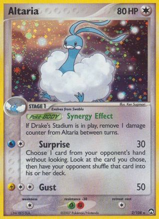 Altaria 002/108 - Holofoil Power Keepers
