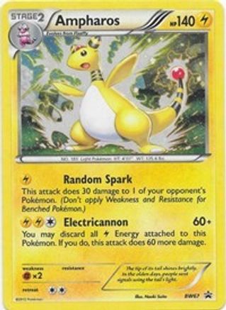 Ampharos BW67  - Holofoil Black and White Promos