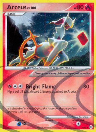 Arceus AR3  - Holofoil Arceus