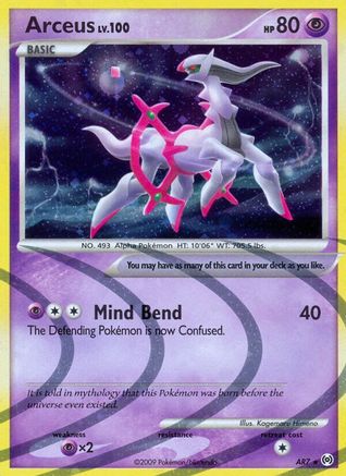 Arceus AR7  - Holofoil Arceus