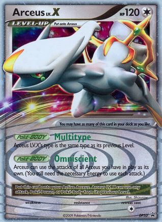 Arceus LV.X DP53  - Holofoil Diamond and Pearl Promos