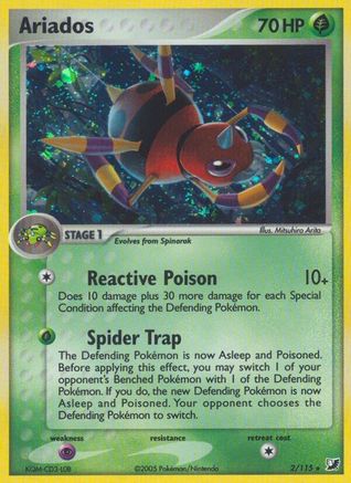 Ariados 002/115 - Holofoil Unseen Forces