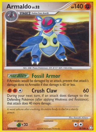 Armaldo 018/146  Legends Awakened