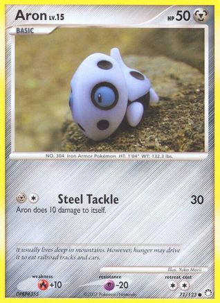 Aron 071/123  - Reverse Holofoil Mysterious Treasures