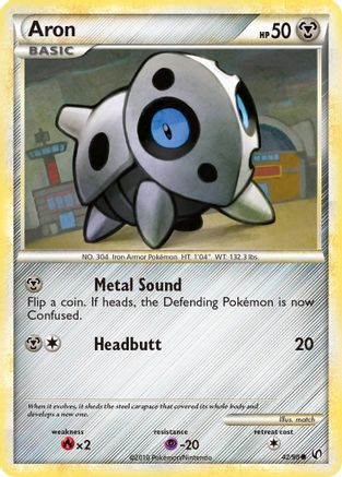 Aron 042/90  - Reverse Holofoil Undaunted