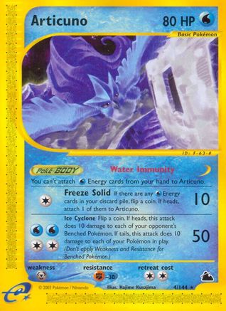 Articuno 004/144 - Reverse Holofoil Skyridge