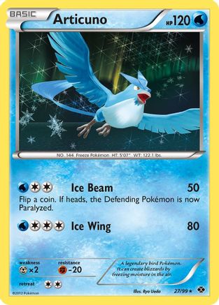 Articuno 027/99  - Reverse Holofoil Next Destinies